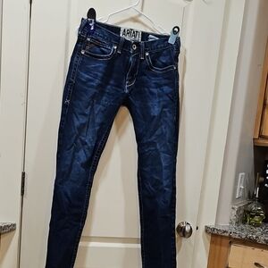 Ariat men's Dark Blue Skinny Jeans